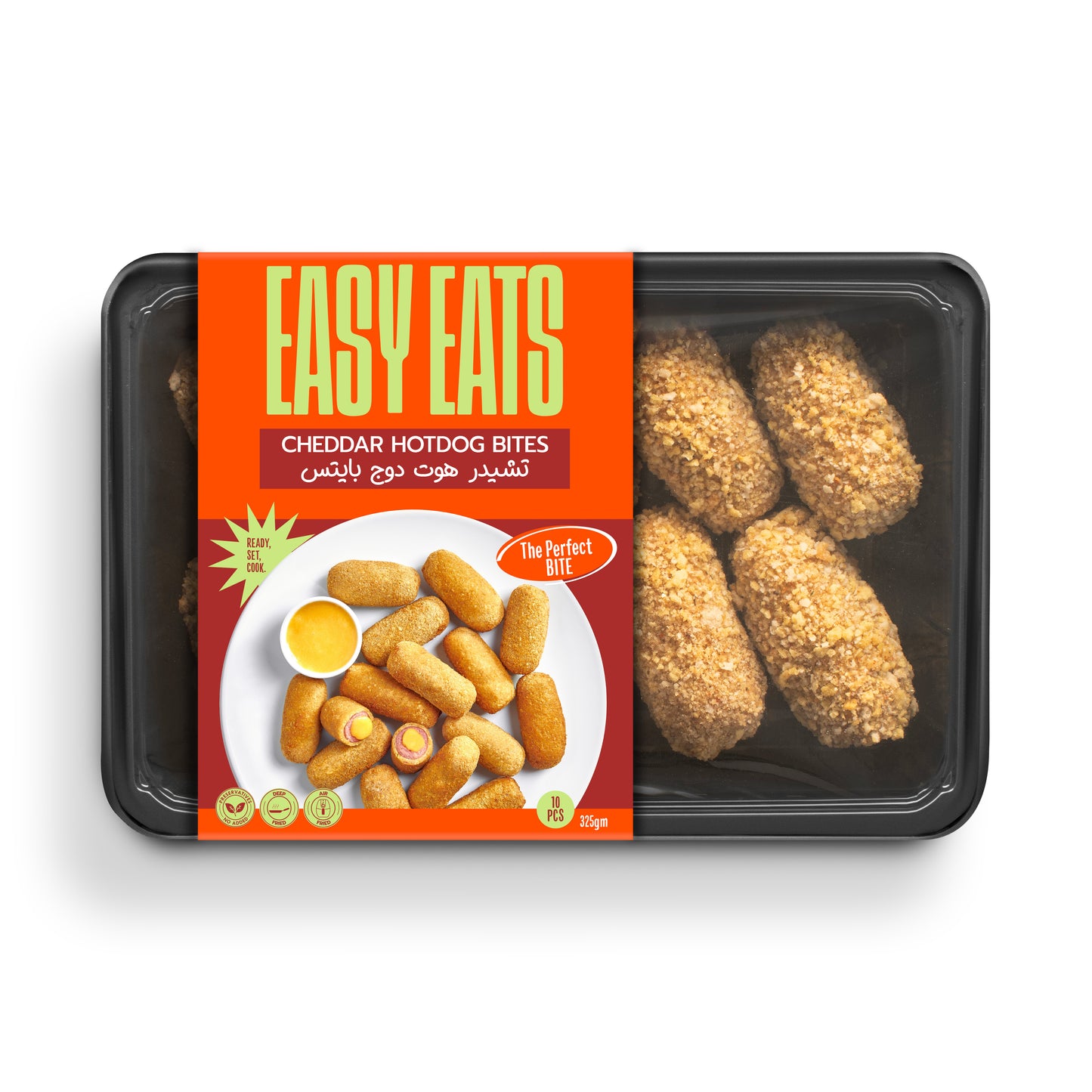 Cheddar Hotdog Bites