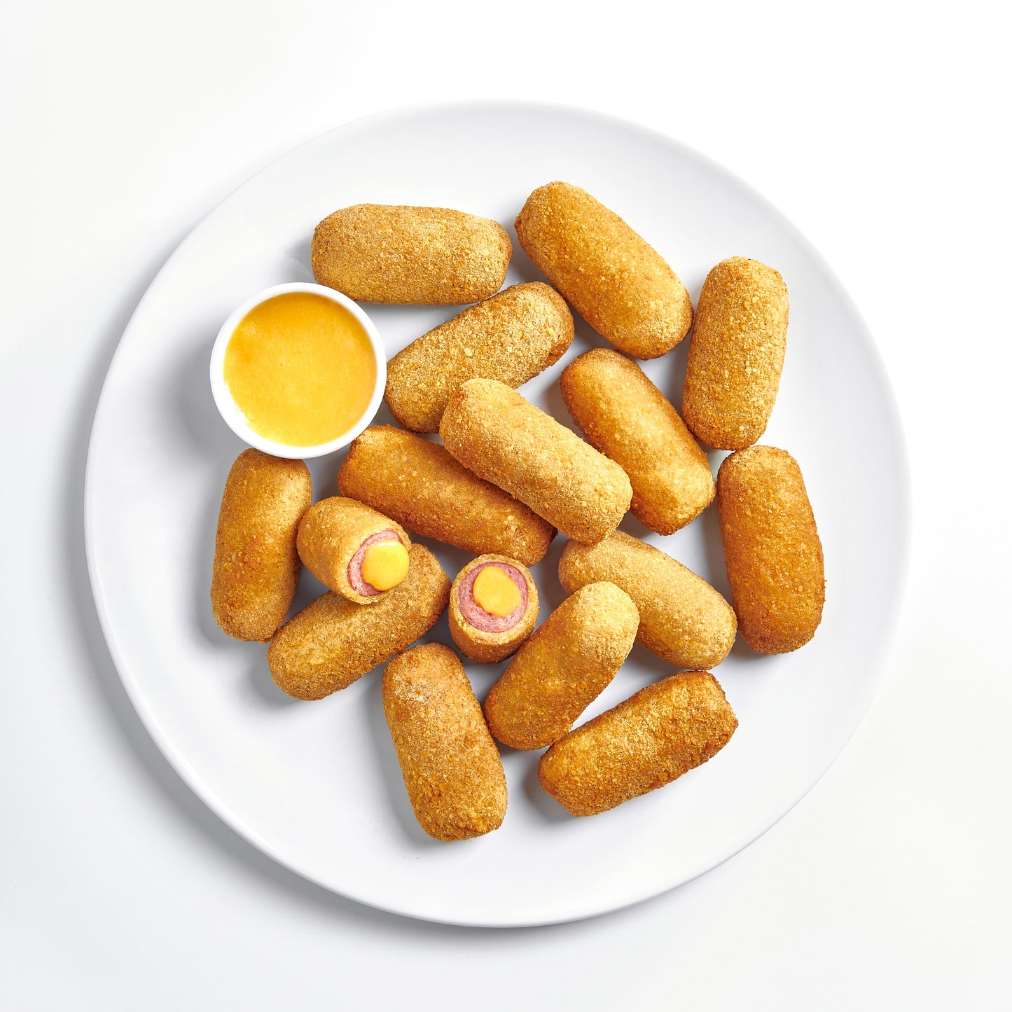 Cheddar Hotdog Bites