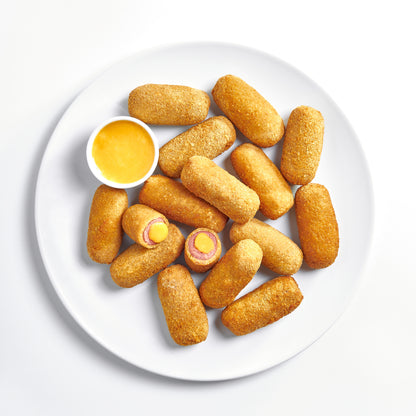 Cheddar Hotdog Bites